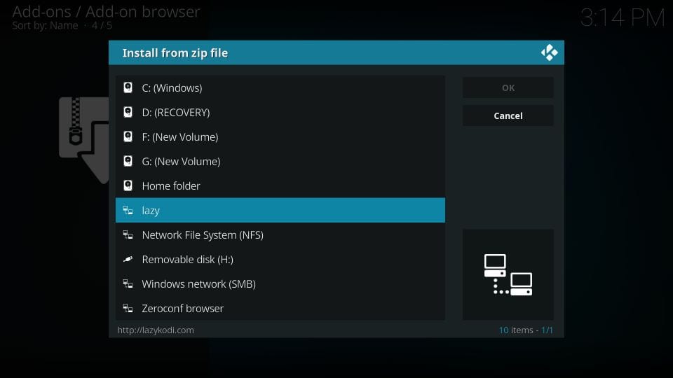 kodi repositories