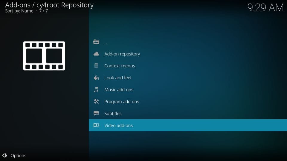 Clown’s replica addon on kodi
