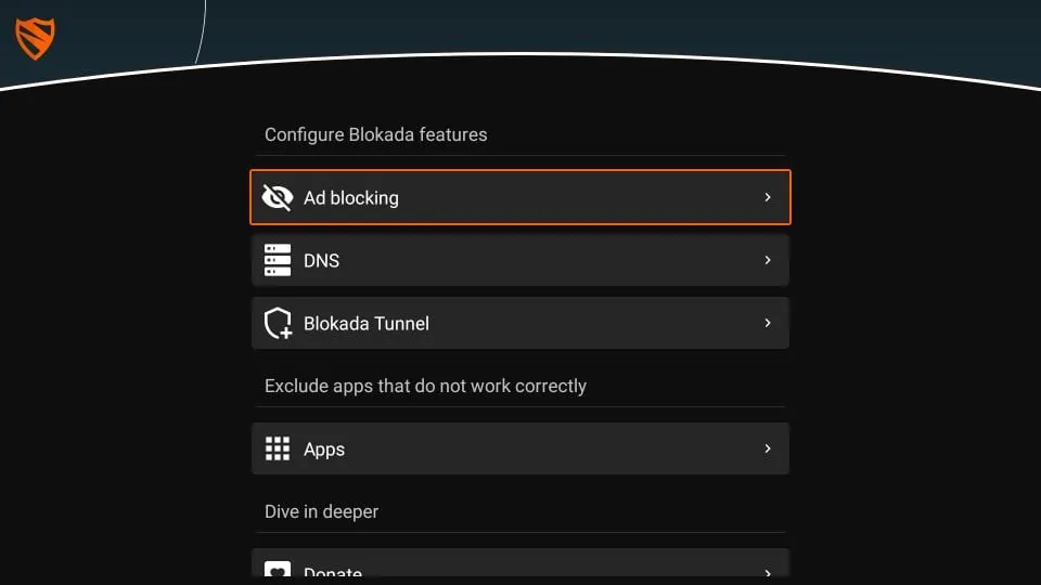 Blokada adblocker for firestick