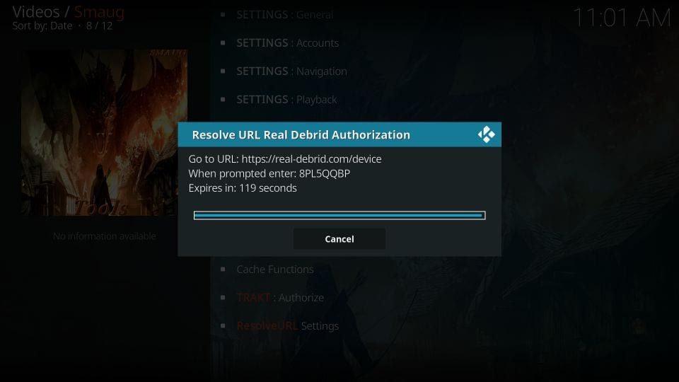 resolve url real debrid authorization