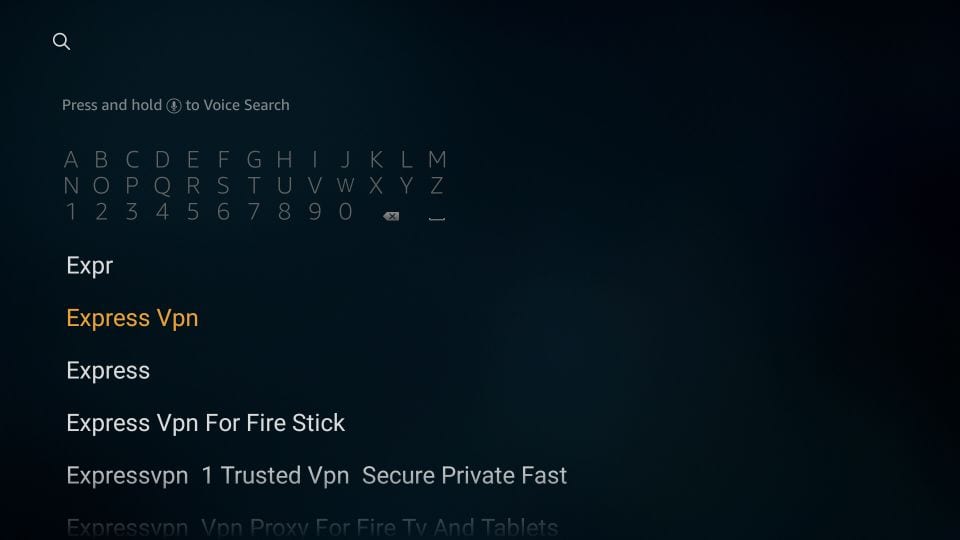 search expressvpn