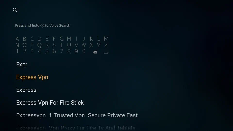 search expressvpn