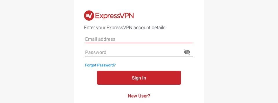 login to expressvpn again after resetting firestick