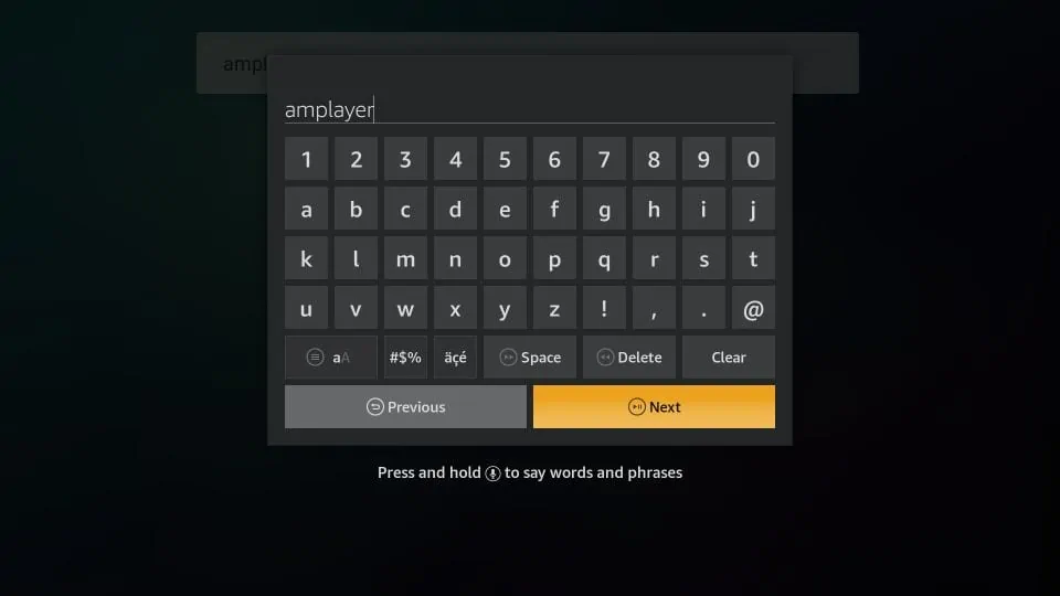 search amplayer