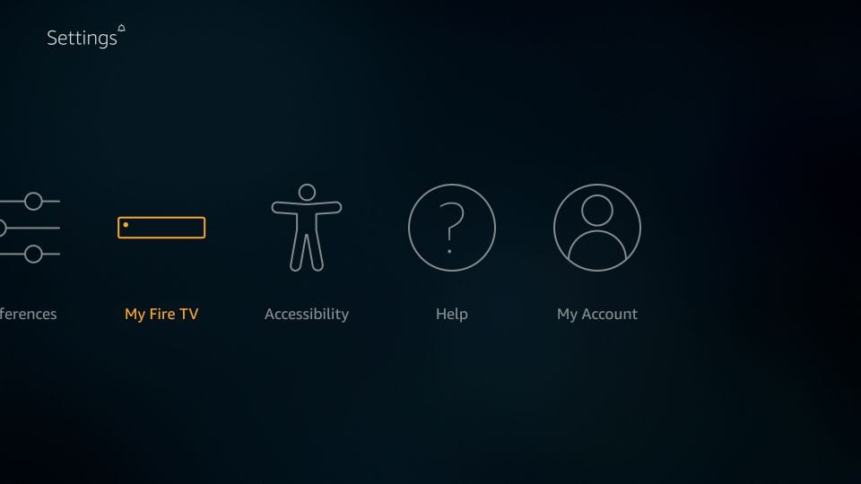 my fire tv settings