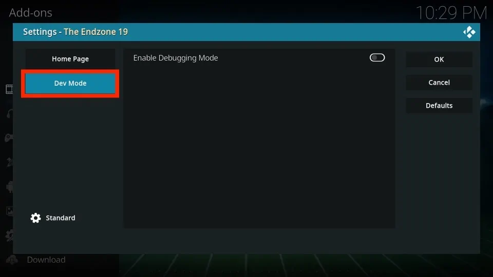 how to install endzone kodi addon