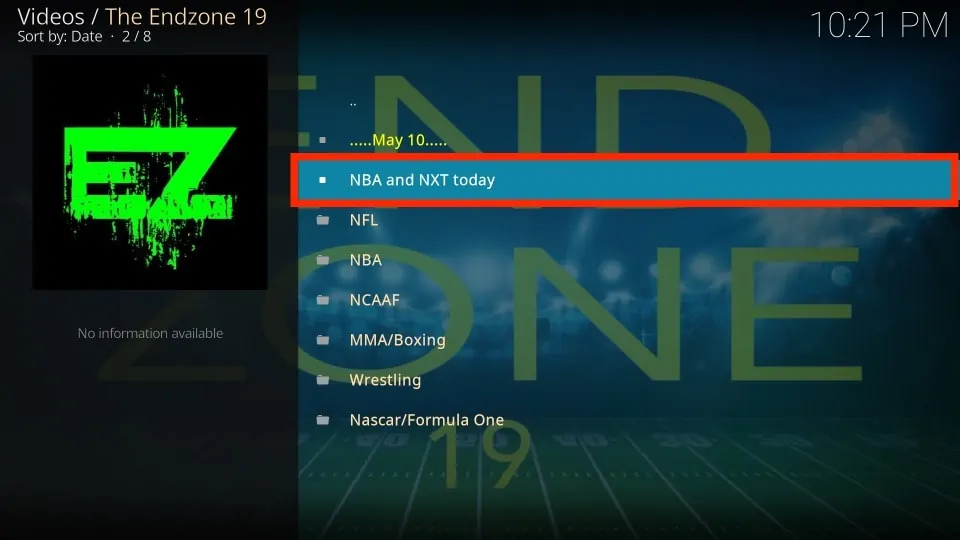 endzone addon