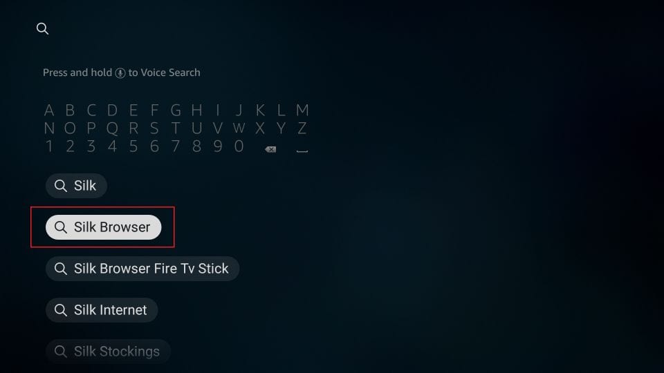 firestick browser