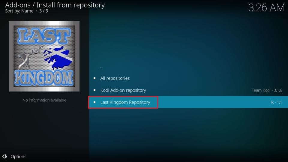 open last kingdom repository