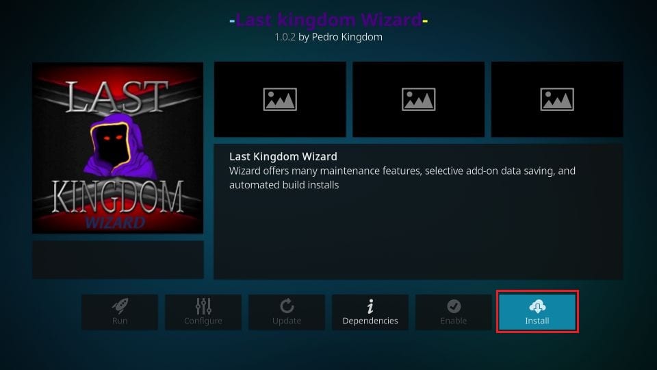Last kingdom kodi build