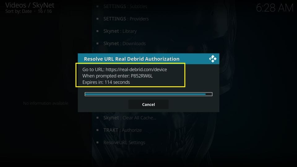 real debrid authorization