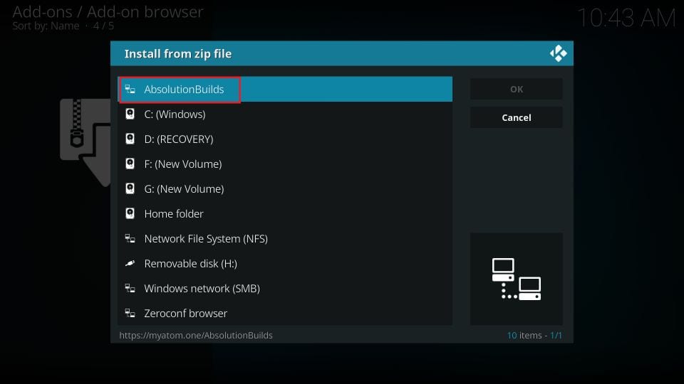 open absolution builds zip file