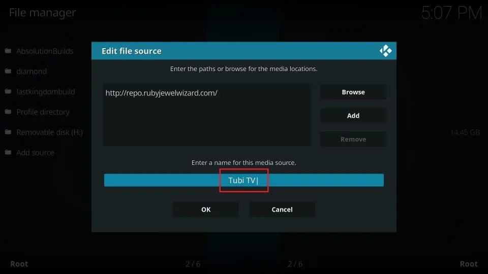 download tubi tv kodi
