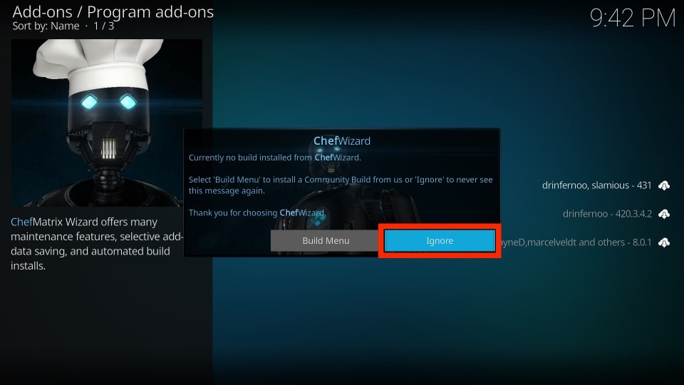 install equinox build on kodi