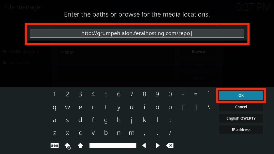 install equinox build on kodi