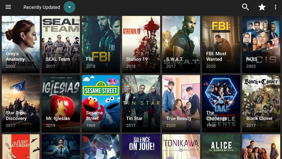 Αρχική οθόνη cyberlfix για firestick jailbreak