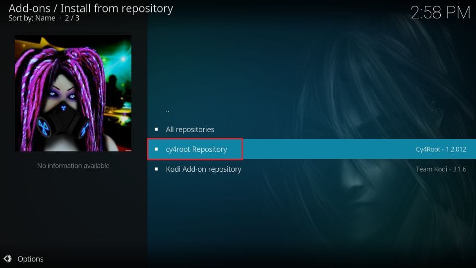 kodi repositories