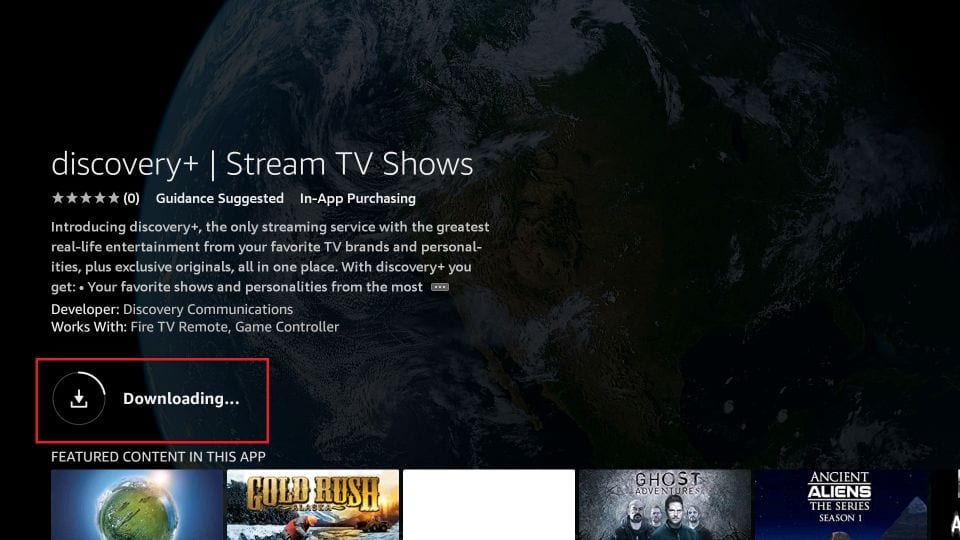 discovery plus installing on firestick