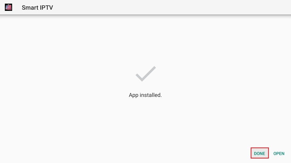 steps to install smart iptv