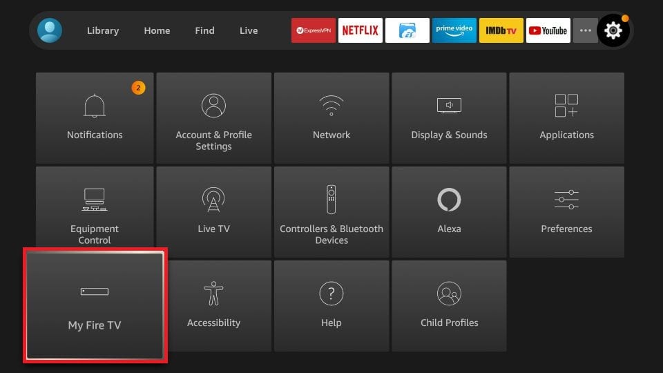 my fire tv