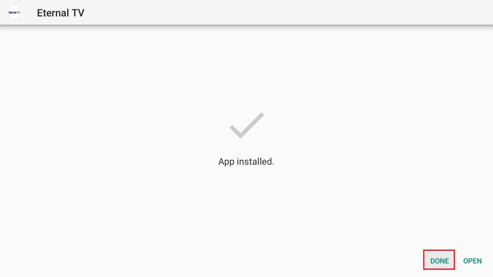 how to install eternal tv on firestick