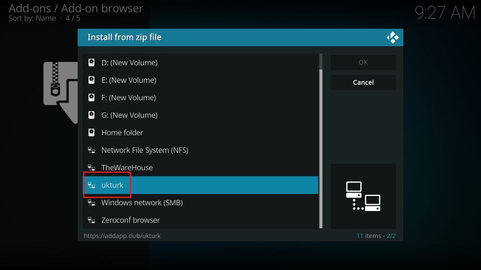 install uk turks on kodi