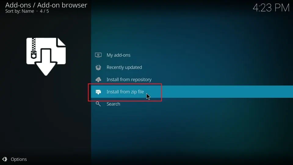 how to install uk turks on kodi