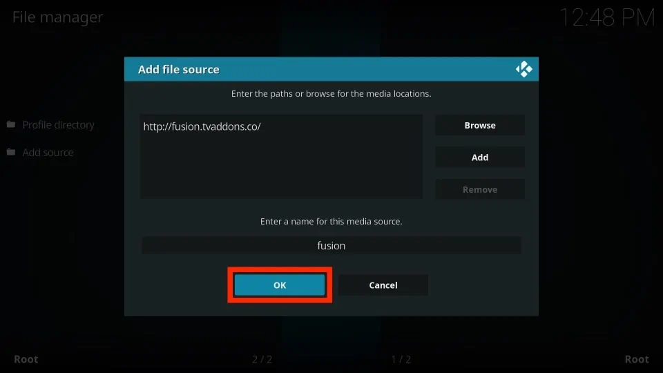 fusion kodi installer