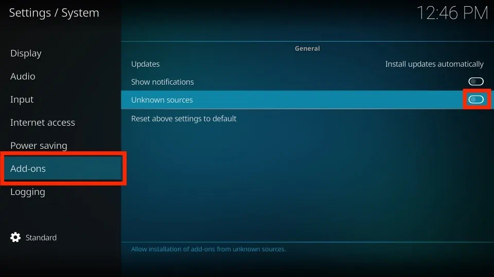 install kodi dependencies