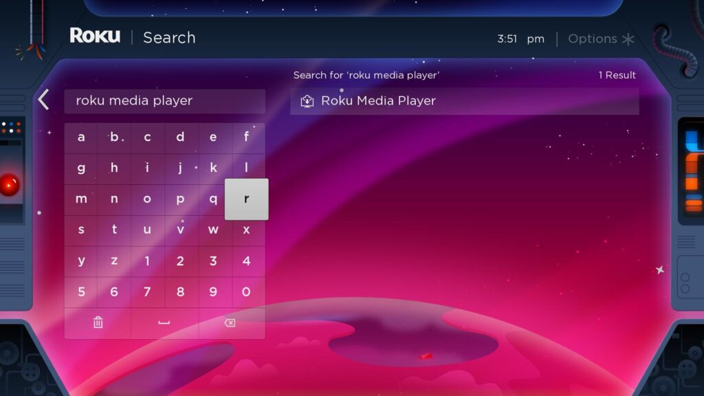 search roku media player