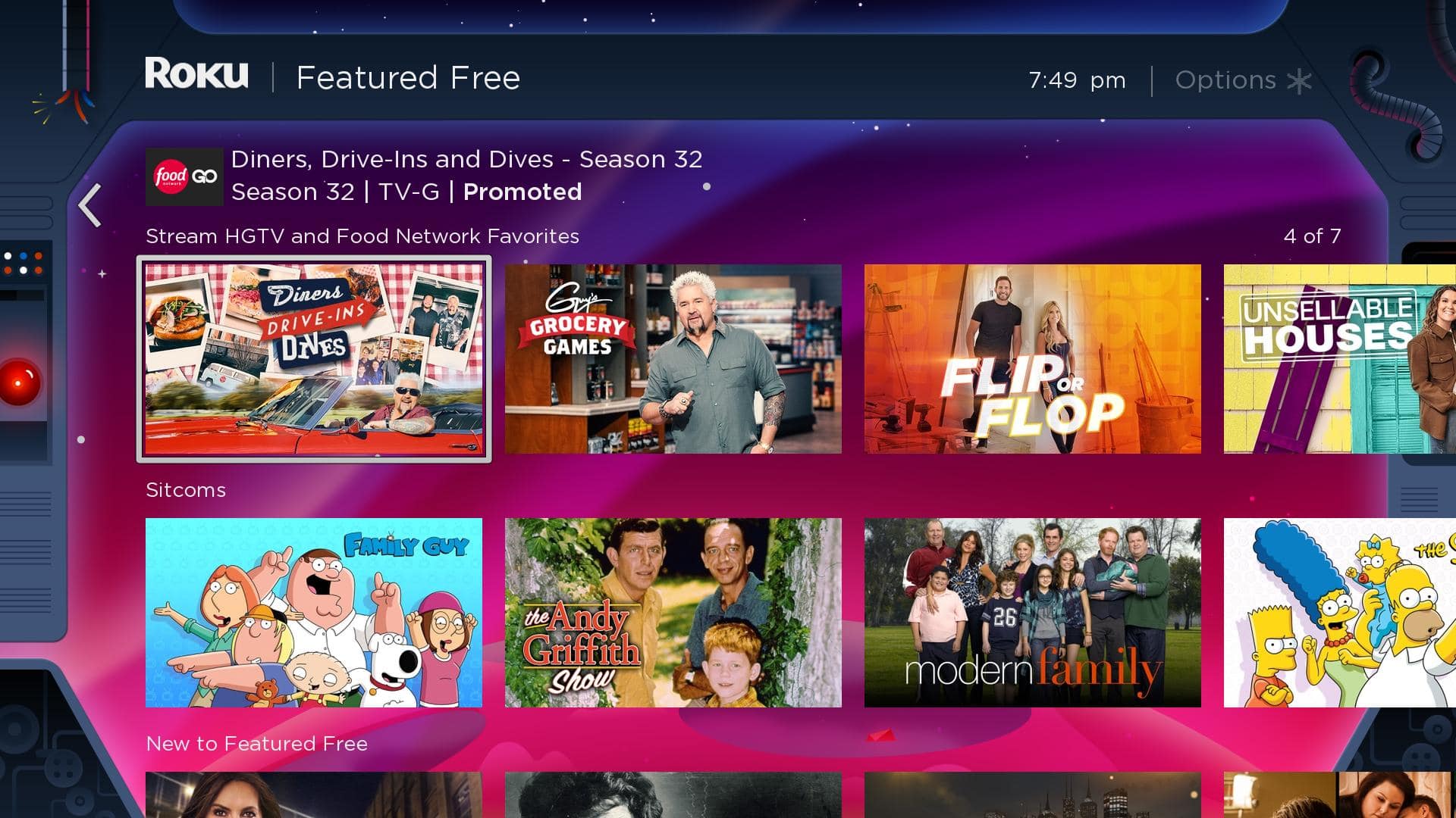 roku interface