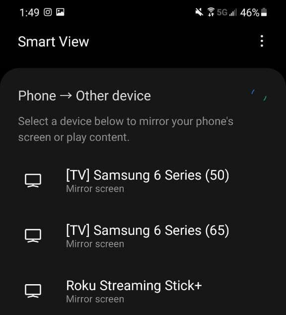 screen mirroring