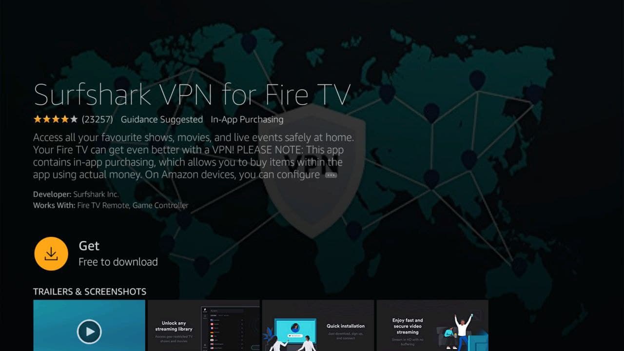 surfshark firestick vpn