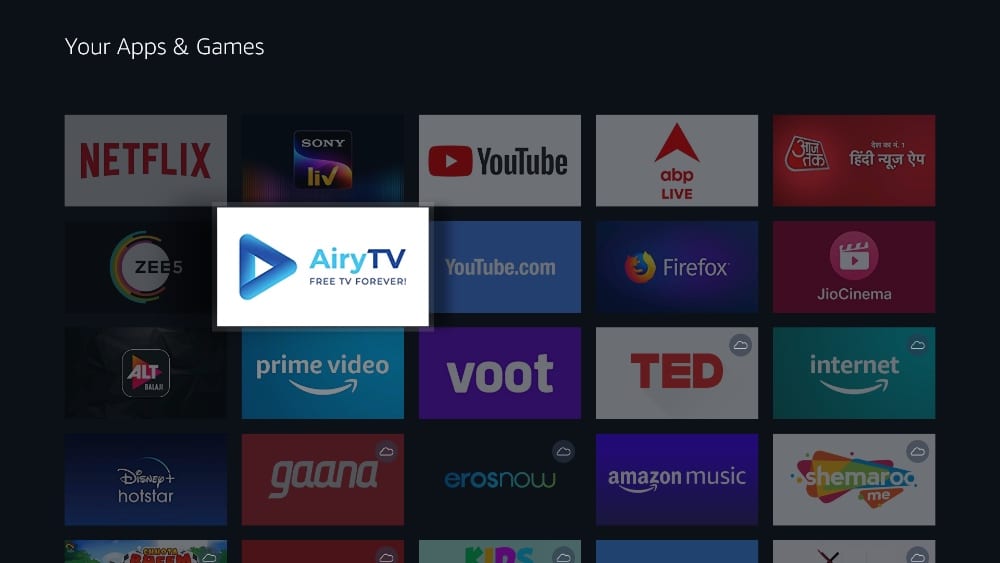 how to install airy tv on firestick
