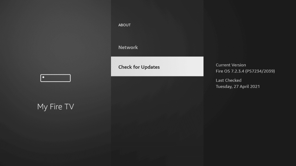 update firestick os