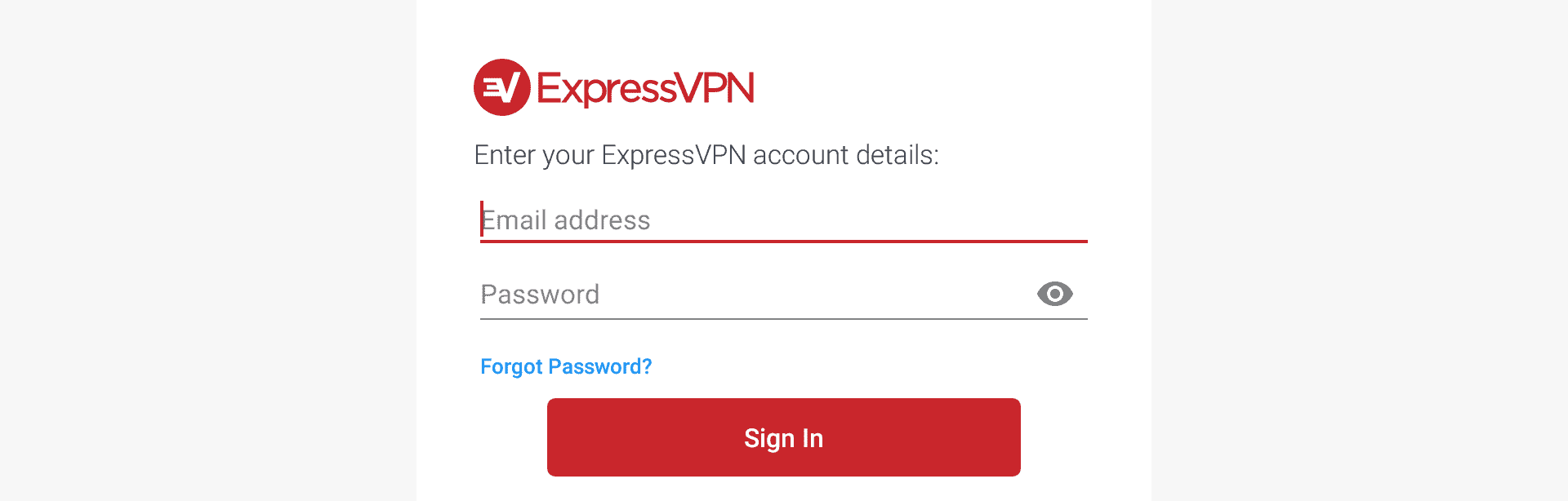 login expressvpn on firestick