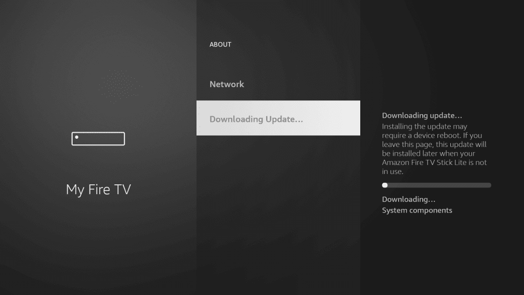 downloading firestick update