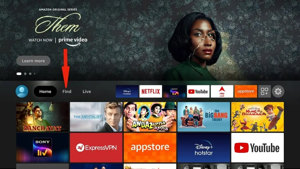 firestick home