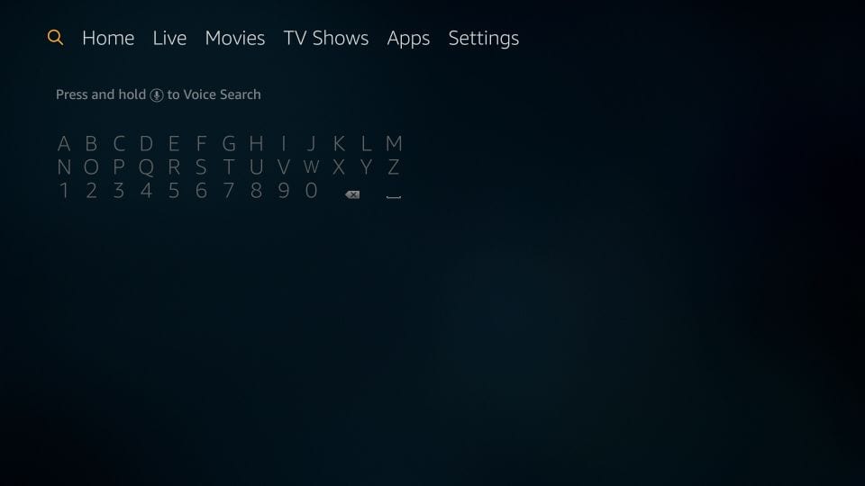 firestick search
