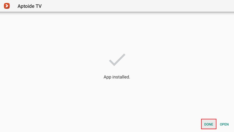 click done