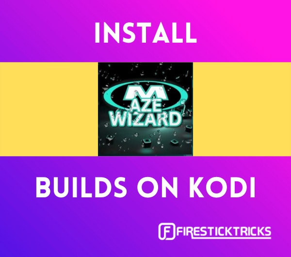 install maze builds on kodi