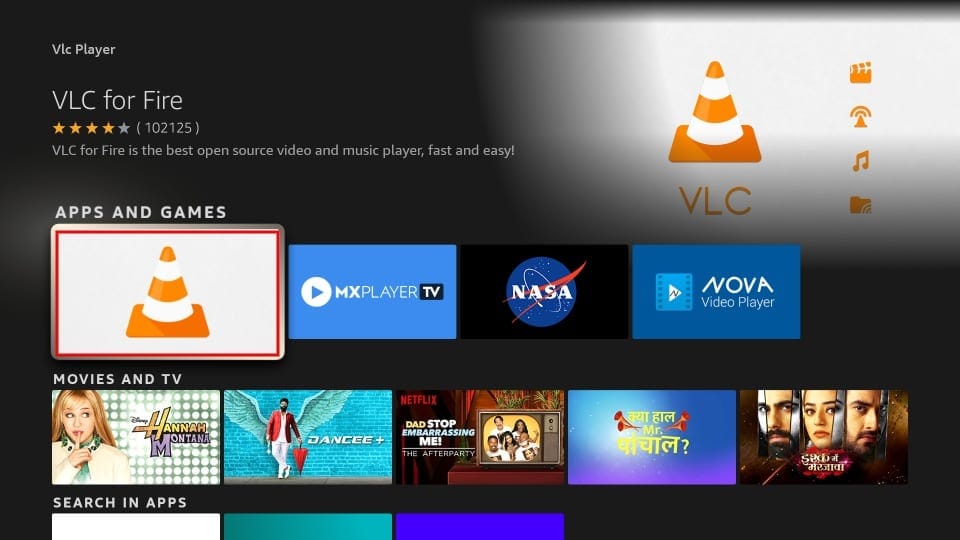 install VLC on firestick