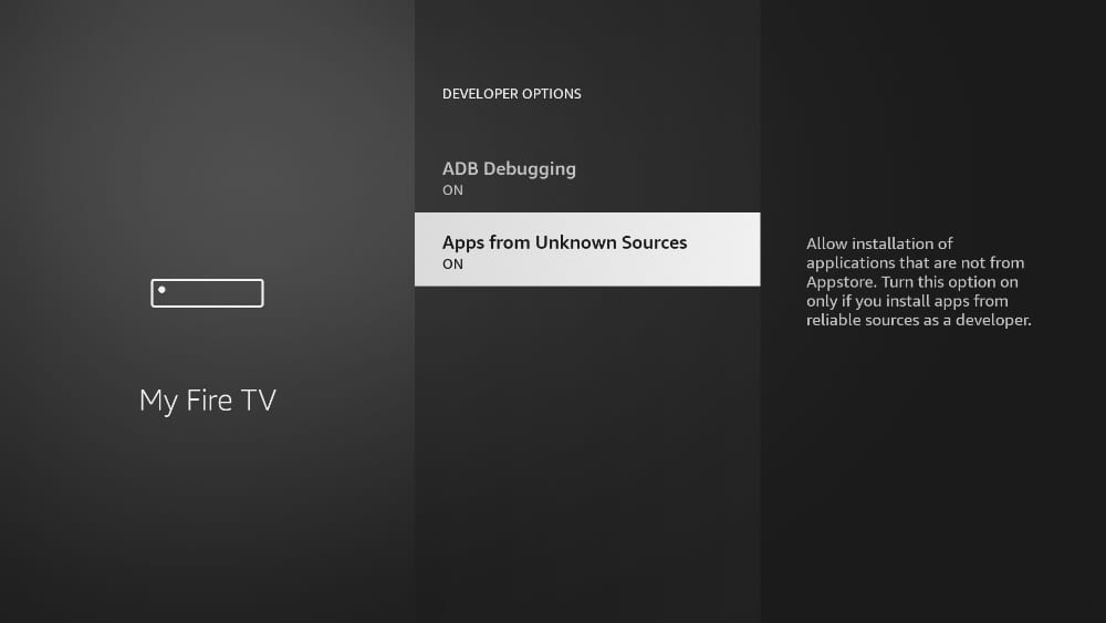 apps from unknown sources on firestick