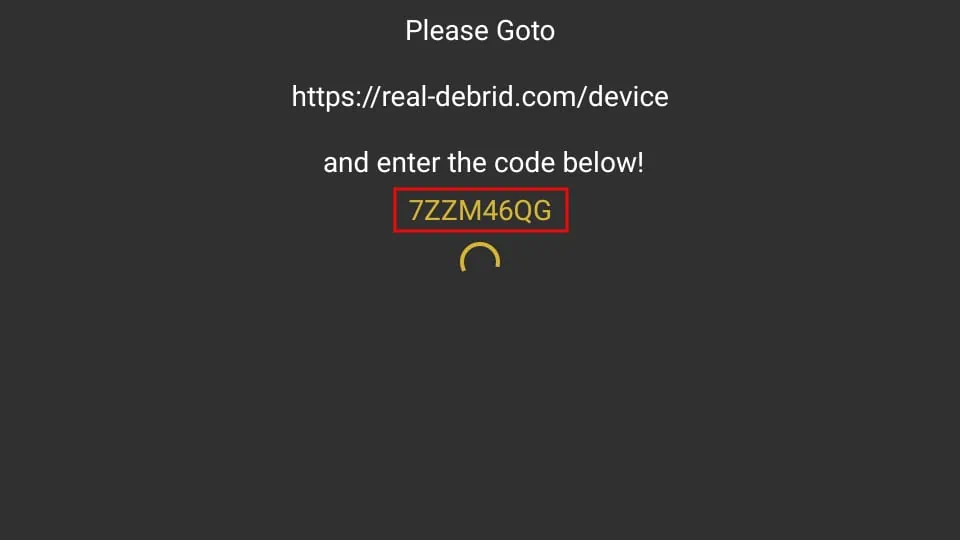 real debrid authorization code for strix