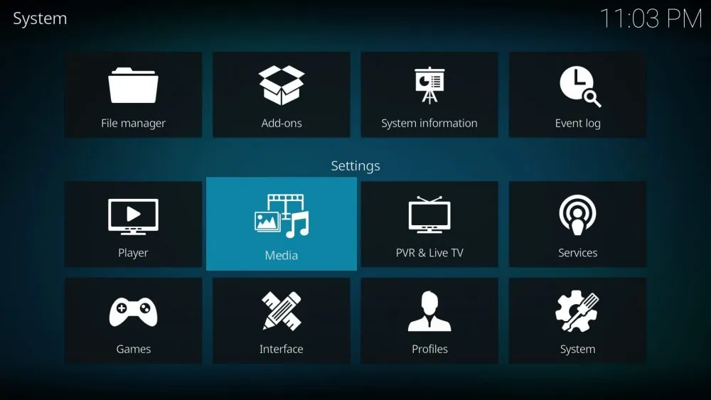 kodi media