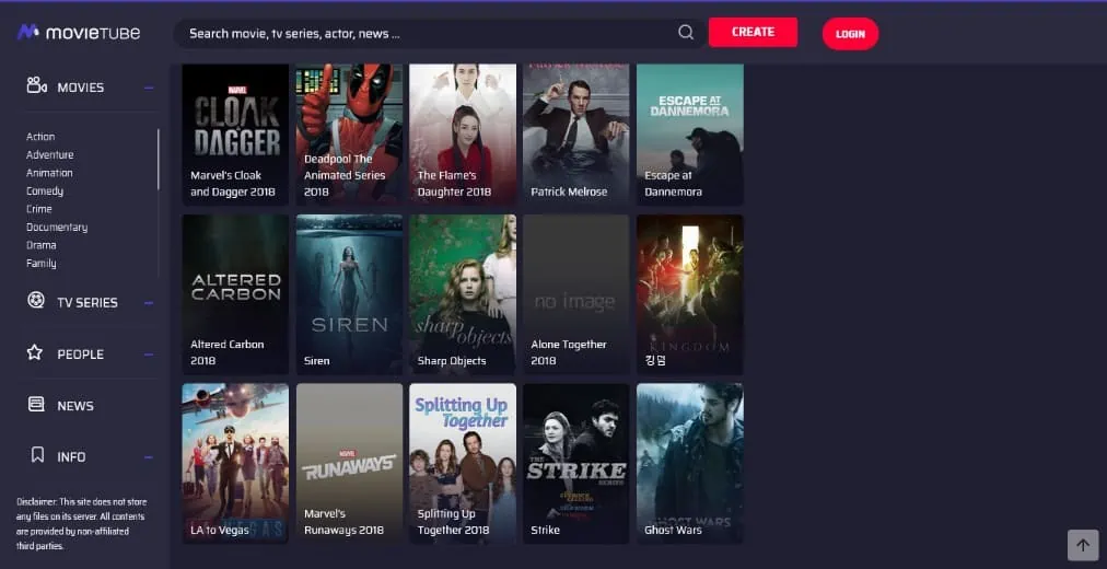 movie tube online