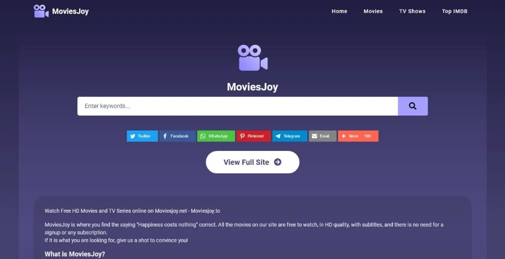 how to watch free movies online
