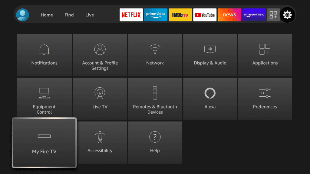 my fire tv