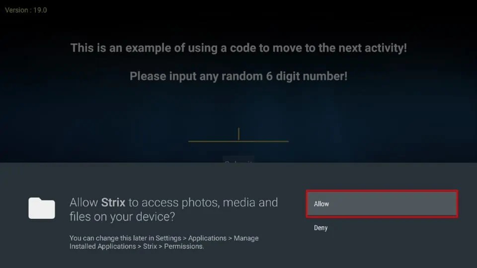 allow access to photos