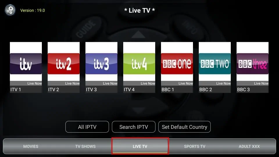 live tv channels on strix